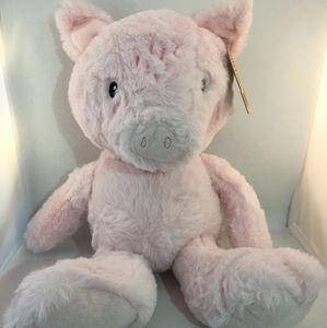 Animal Adventure Cherry Blossoms 13" Plush Pig